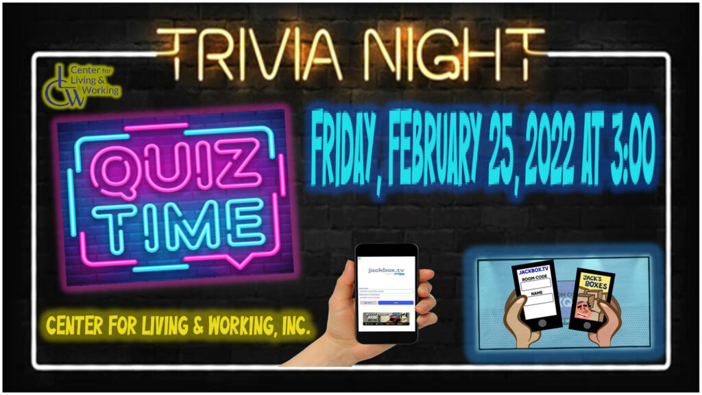 Transition to Adulthood Trivia Night Flyer