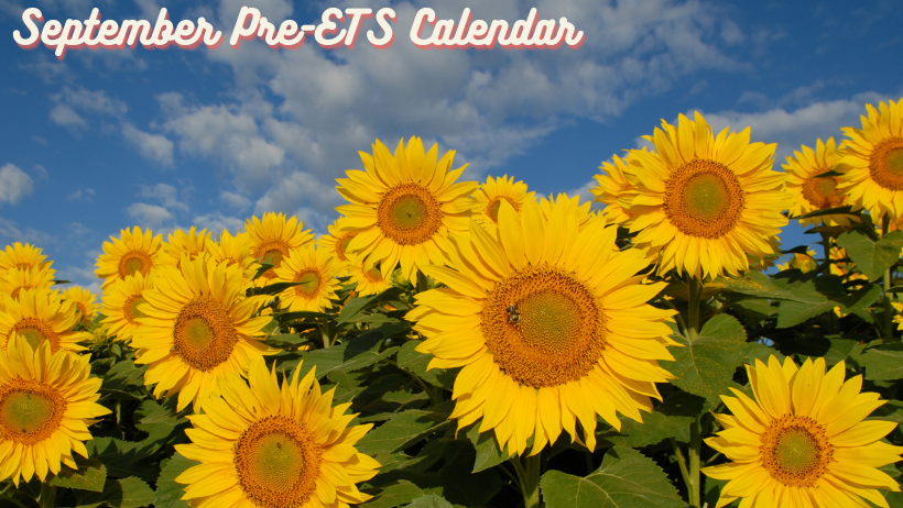 September Pre-ETS Calendar featured photo